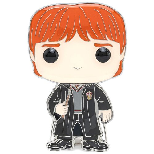 значок harry potter ron weasley Значок Funko POP!, оранжевый, черный