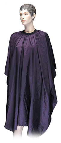 Пеньюар DEWAL AA23 violet " Палитра", полиэстер, фиолетовый 128х146см