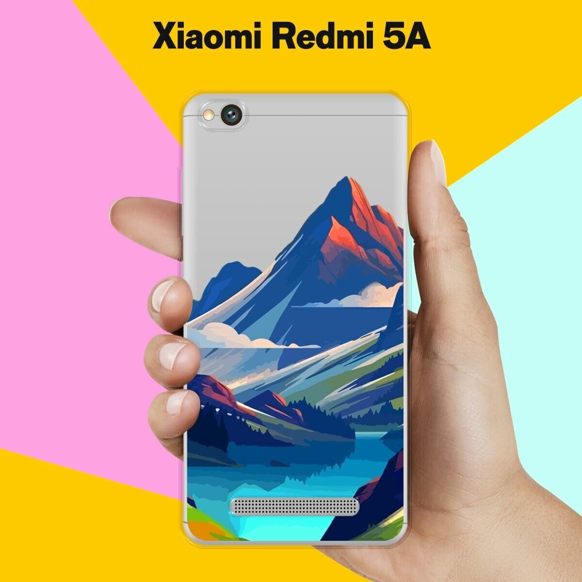 Силиконовый чехол на Xiaomi Redmi 5A Горы 10 / для Сяоми Редми 5А