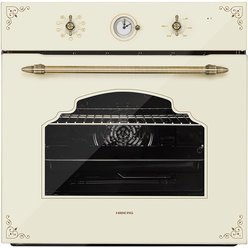 Электрический духовой шкаф HIBERG VM 6395 Y бежевый 6600000₽