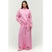 Блуза  FASHION REBELS, длинный рукав, размер S, розовый