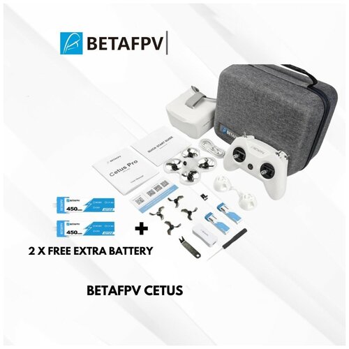 Квадрокоптер BetaFPV CETUS Kit X ! ELRS! дрон fpv cetus x elrs