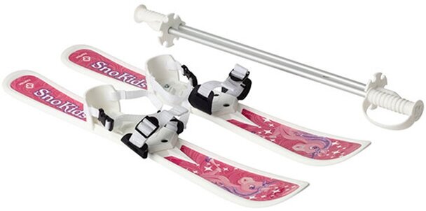 Лыжный комплект беговые HAMAX Sno Kids Children's Skis, 70см, с креплением и палками [ham561002]