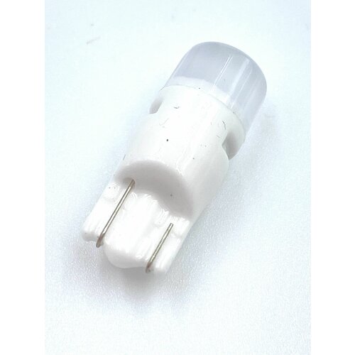 Лампа светодиодная бесцокольная T10 3 SMD Аналог W5W Свет белый 9/32V Керамика