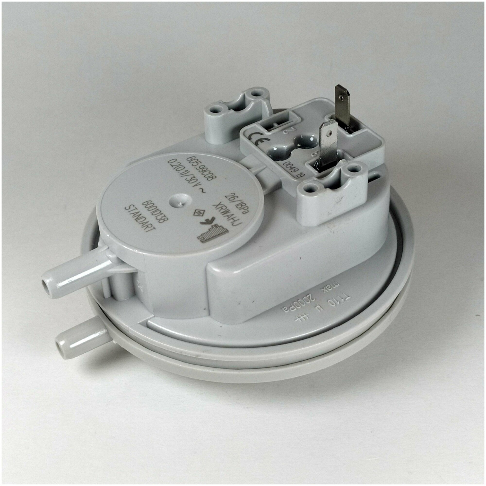 фото Пневмореле (пресостат) 26-18 РА 2 контакта Bosch, Buderus (87161567440; 87160127530; 65105687-01; 65105687)