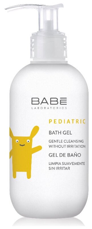 BABE Laboratorios Мягкий гель для купания детский, 100 мл (travel size)