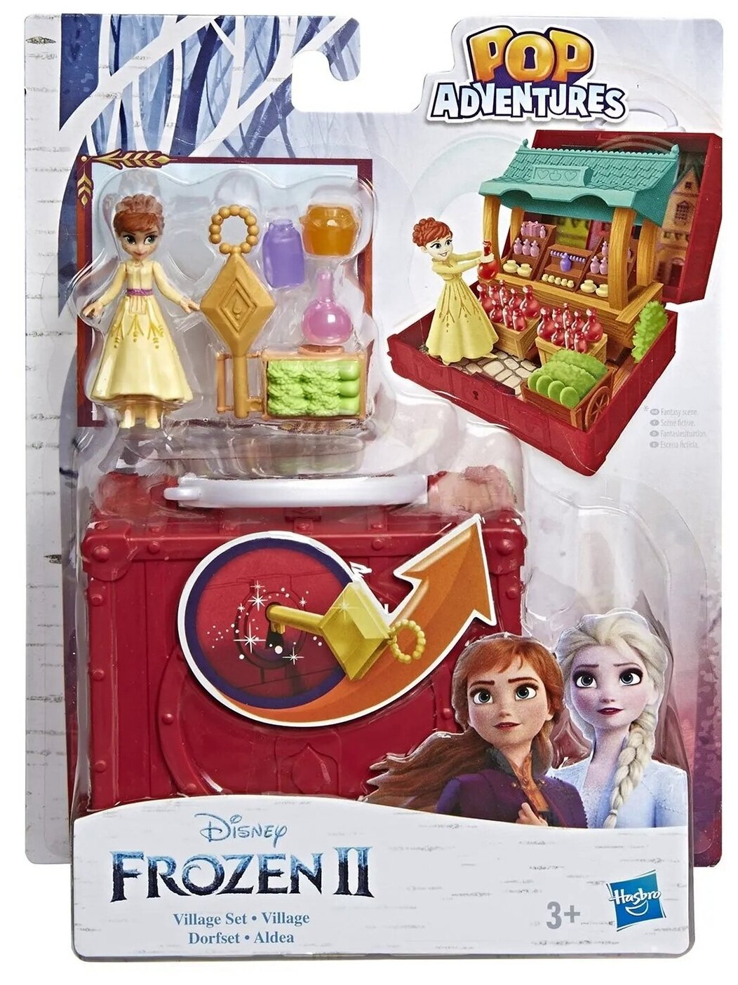 Набор игровой Disney Frozen Холодное Сердце 2 Шкатулка Деревня Village, Анна