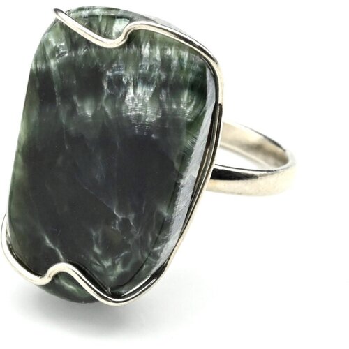 фото Кольцо радуга камня, топаз, размер 17, желтый, голубой