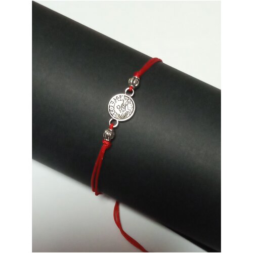 фото Браслет- оберег красная нить, зодиак скорпион, d = 6 см собственно