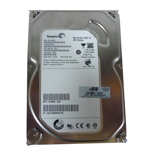 Жесткие диски HP Жесткий диск HP 3.5 250GB SATA 7,2K Workstation 410502-001 жесткие диски hp жесткий диск hp sata 320gb 7 2k 3 5 504338 001