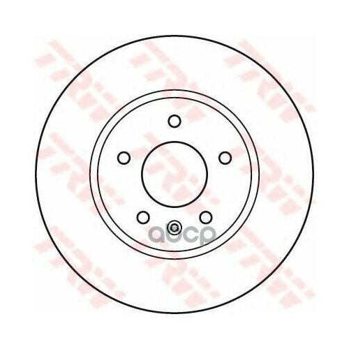 Диск Тормозной Передний Opel Antara, Chevrolet Captiva Df4928s TRW арт. DF4928S