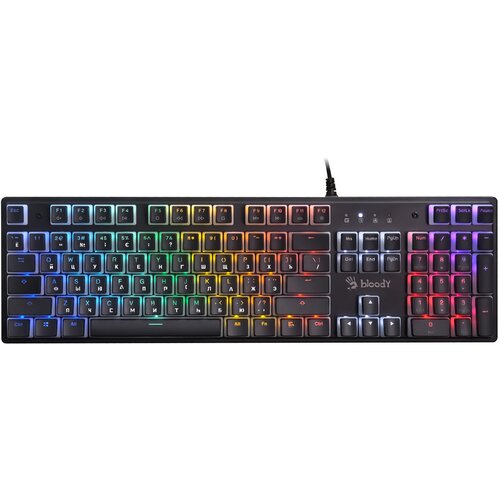 Клавиатура A4TECH Bloody S510NP механическая черный S510NP PUDDING BLACK 423700₽