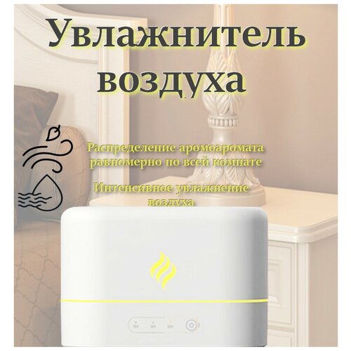 Увлажнитель воздуха комнатный с подсветкой диффузор эфирного масла 7 видов подсветки 259000₽