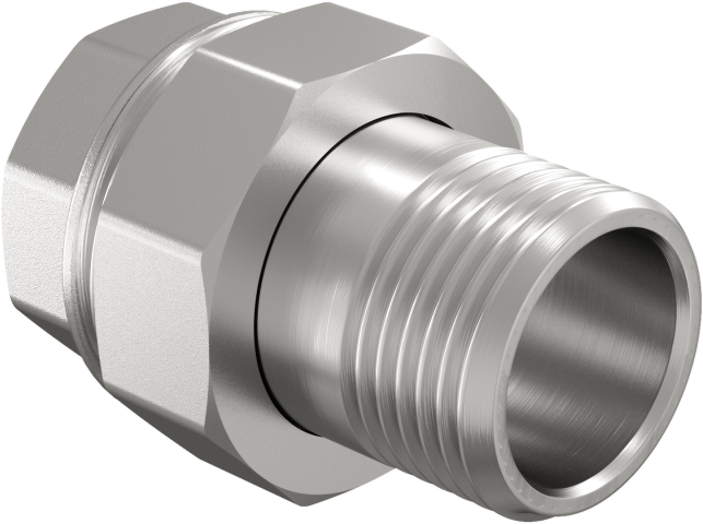 Американка Altstream 3/4" 003070102, прямая, наружная/внутренняя резьба - фото №1
