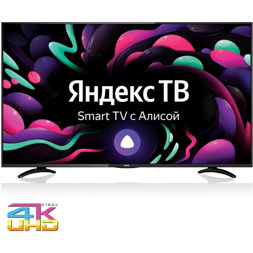 Телевизор BBK 50LEX-8289/UTS2C (черный) телевизор bbk 50 50lex 8289 uts2c яндекс тв черный