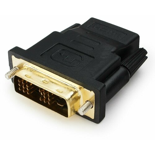 Набор из 3 штук Переходник HDMI <-> DVI Cablexpert A-HDMI-DVI-2, 19F/19M, золотые разъемы