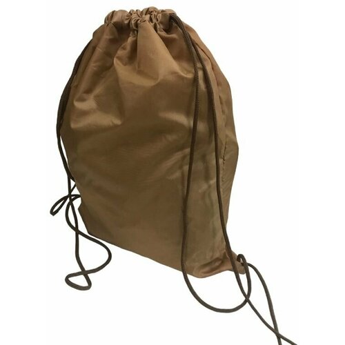 Сумка-рюкзак-мешок для одежды и обуви 33х42 см (VG-18-03) Койот