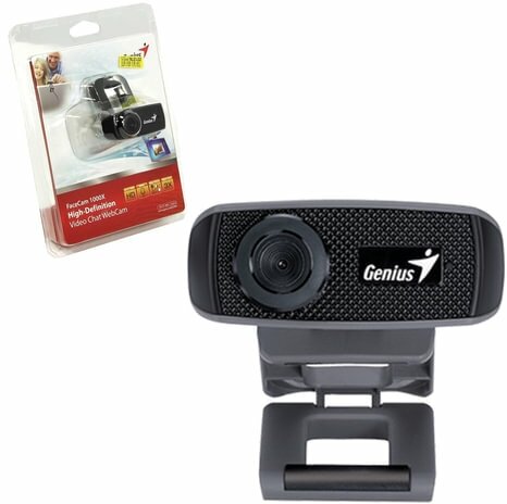 Веб камера для компьютера Web Genius FaceCam 1000X V2 черный