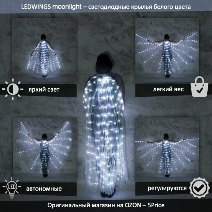 Светодиодные крылья Ledwings для танца