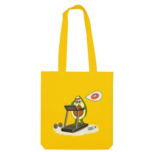 фото Сумка шоппер us basic, желтый