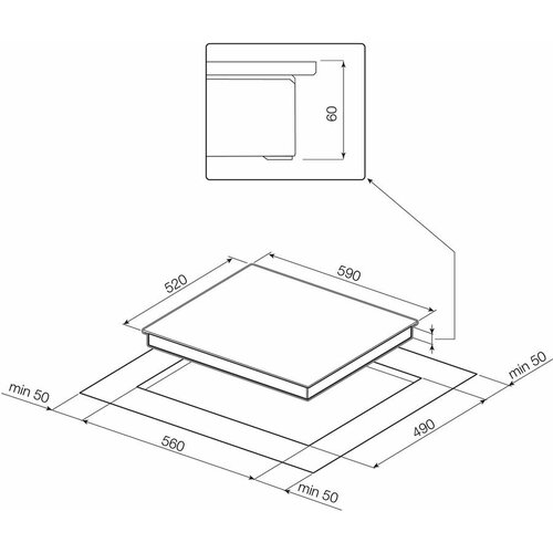 Индукционная варочная панель GRAUDE IK 601 KS 2699000₽