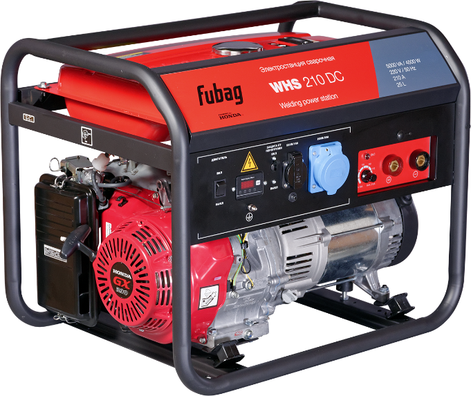 Бензиновый генератор Fubag WHS 210 DC (4500 Вт)