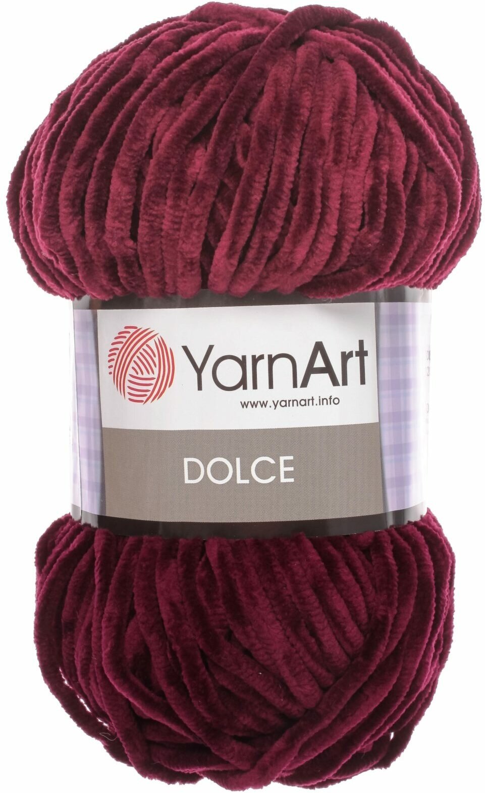 Пряжа YarnArt Dolce темно-лиловый (780), 100%микрополиэстер, 120м, 100г, 1шт