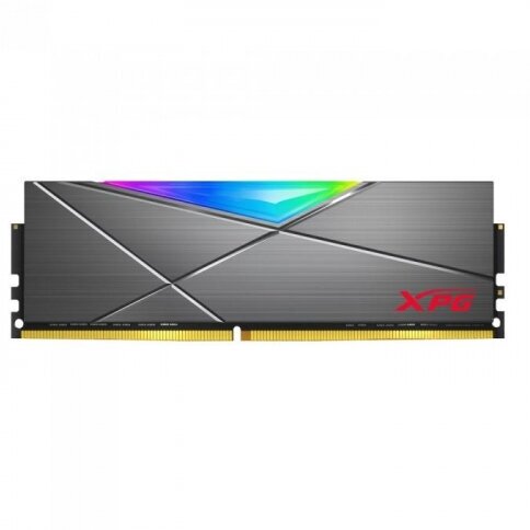 Оперативная память Adata DDR4 16GB 3200 DIMM XPG SPECTRIX D50 RGB Grey Gaming Memory Non-ECC, CL16, 1.35V, Heat Shield, RTL (AX4U320016G16A-ST50)