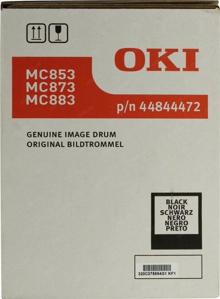 Фотобарабан OKI 44844472 чёрный для MC853/873/MC883 30000стр.