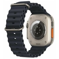 Силиконовый ремешок для Smart Watch Ultra SE Series 8 7 6 5 4 3 2 1 42mm 44mm 45mm 49mm браслет Мужской и Женский