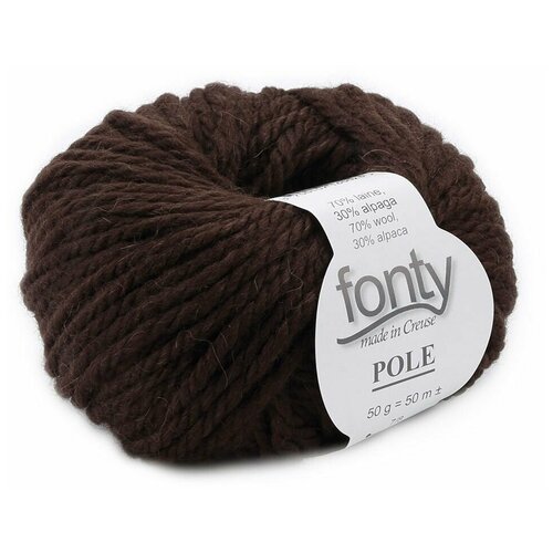 Пряжа Pole Fonty - 1 моток (50 м, 50 гр), цвет 0348