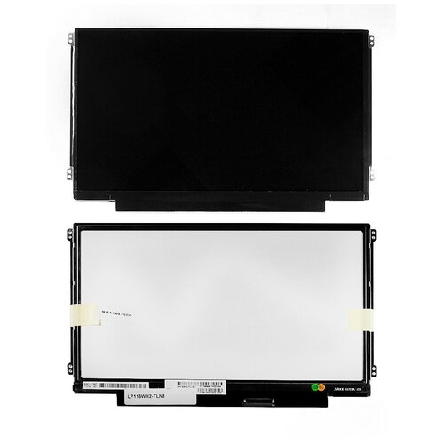 Матрица для ноутбука 116 1366x768 WXGA 40 pin LVDS Slim LED TN крепления слевасправа уши глянцевая PN N116BGE-L42 3750₽