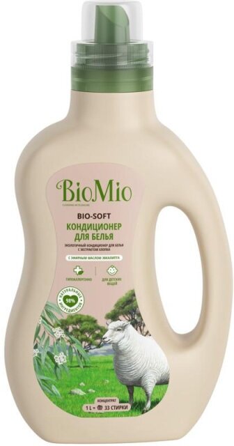 Кондиционер для белья BioMio Bio-Soft Эвкалипт 1 л