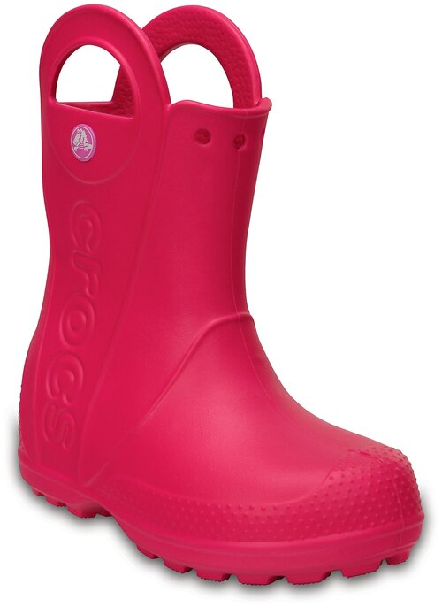 Сапоги Crocs, размер C13 US, розовый, фуксия