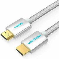 HDMI кабель v2.0 (4K HDR) Vention Premium Silver 8 метров