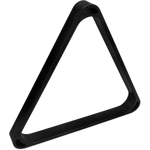 Треугольник для бильярда пул 57,2 мм Fortuna Pool Pro, пластик, черный, 1 шт. треугольник для бильярда fortuna junior 57 2 мм пул пластик чёрный 1 шт