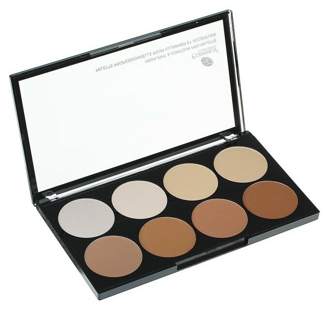 Farres Палетка для контуринга Highlight & Contour Pro Palette 3015, 01