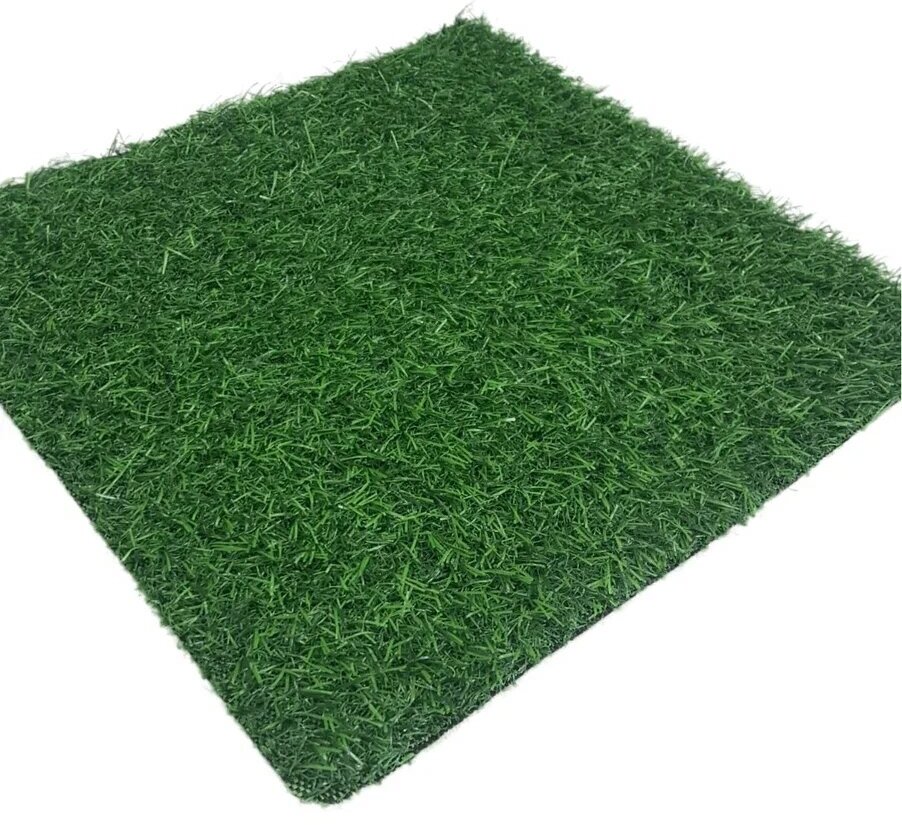 Трава искусственная Grass Fantas 18 3 Tones 18мм 2х1м 100% PP зеленая