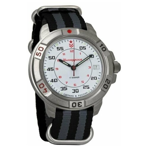 Наручные часы Восток Командирские, серый наручные часы восток командирские механические командирские 431950 black grey серый