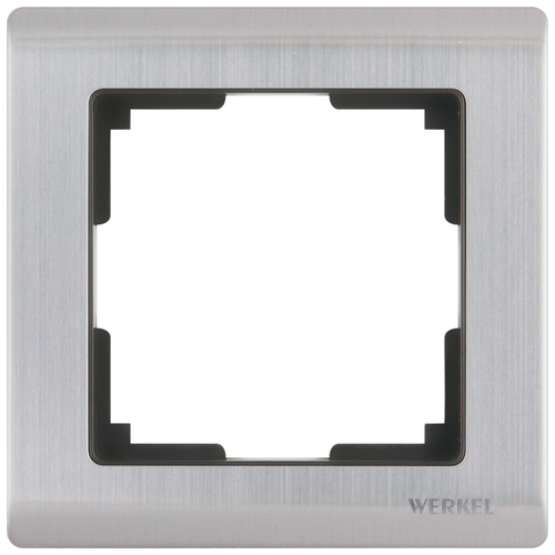 Рамка 1п Werkel WL02-Frame-01 Metallic