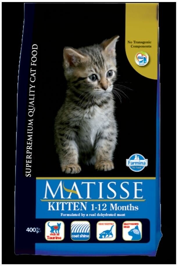 Farmina (Фармина) matisse kitten для котят, беременных и кормящих кошек 1 0,4 кг