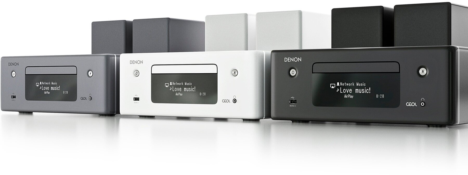 Музыкальный центр Denon CEOL N10 White