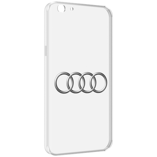 Чехол MyPads audi-ауди-7 мужской для Oppo A77 / F3 (2017 год) задняя-панель-накладка-бампер