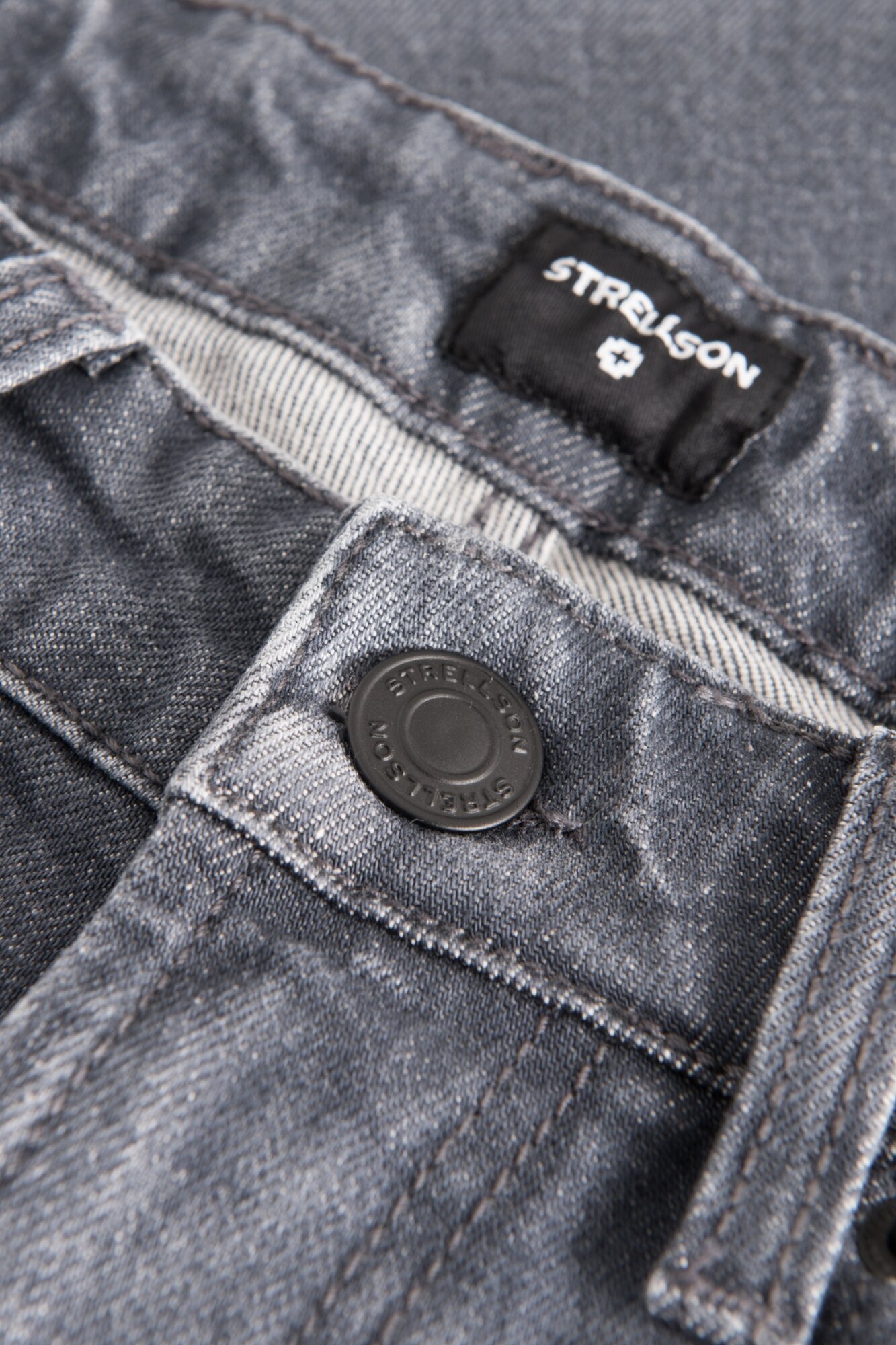 Джинсы STRELLSON, размер 31/32, серый потертый — фото 1