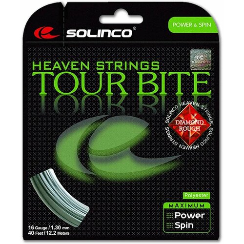 струна теннисная solinco tour bite soft 1 3мм 12 2 метров Струна теннисная Solinco Tour Bite Diamond Rough 1,2 мм (12,2 метров)