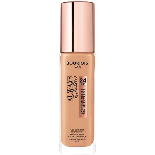 Bourjois Тональный крем Always Fabulous Full Coverage Foundation, SPF 20, 30 мл, оттенок: 200