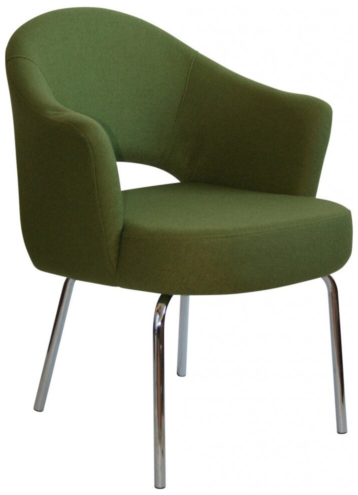 Кресло с обивкой Beon A621, зеленый