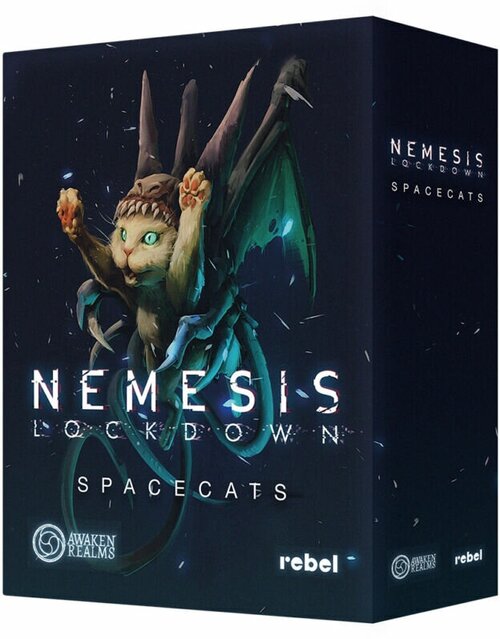 Настольная игра Nemesis: Lockdown - Space Cats на английском языке (дополнение)