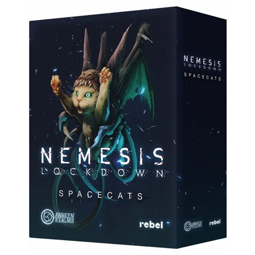 Настольная игра Nemesis: Lockdown - Space Cats на английском языке (дополнение)