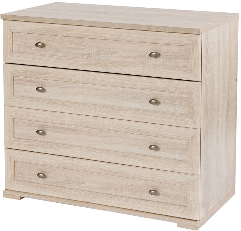 Комод напольный Hoff Sherlock 95х846х445 см для гостиной матовый с ящиками ХДФ/профиль МДФ/ЛДСП цвет дуб сонома